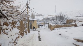 ارتفاع برف در برخی نقاط همدان به ۱۲ سانتی متر رسید/ افزایش غلظت آلاینده‌ها در ۲ روز آینده