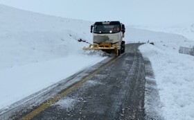 برفروبی بیش از ۱۸۰۰  راه روستایی در همدان