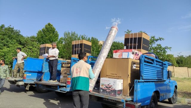 اهدای ۱۰ سری جهیزیه به نوعروسان ملایری