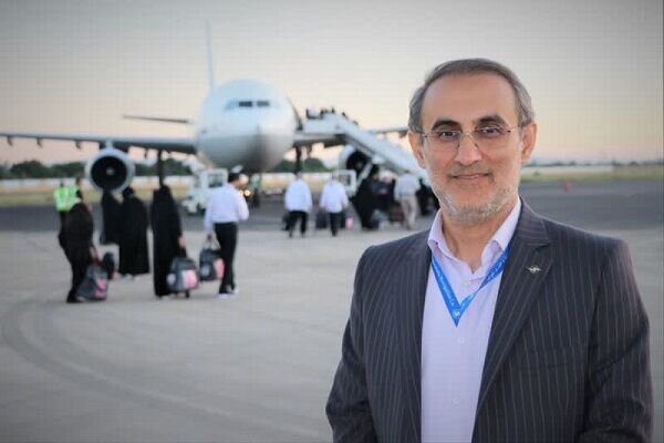 بازگشت حجاج از طریق فرودگاه همدان از سوم تیر