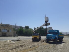 پروژه روشنایی ملایر- اراک به بهره‌برداری رسید