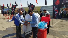 پایش آب شرب در مواکب و هیئات مذهبی همدان