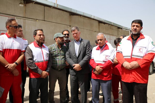 امدادگران هلال احمر در جنگ ۱۲ روزه خوش درخشیدند