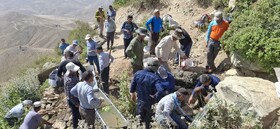 نذر طبیعت در منطقه حفاظت شده «آلمابلاغ» بهار