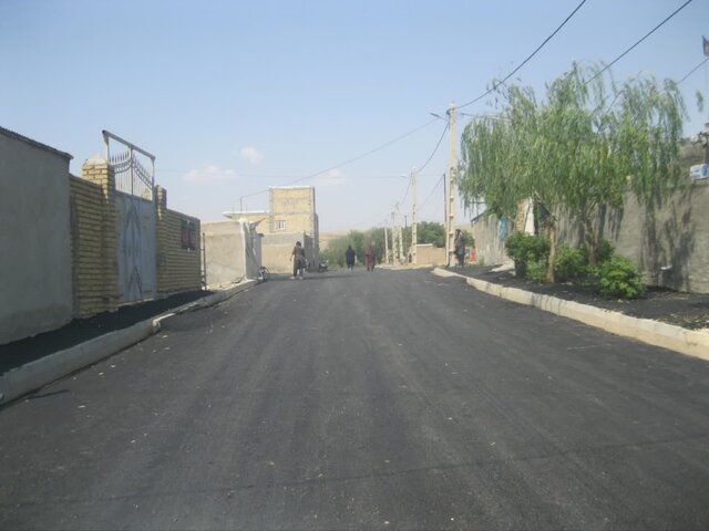 تکمیل فاز سوم طرح هادی در روستاهای رحمان‌آباد و ینگی‌کند ملایر