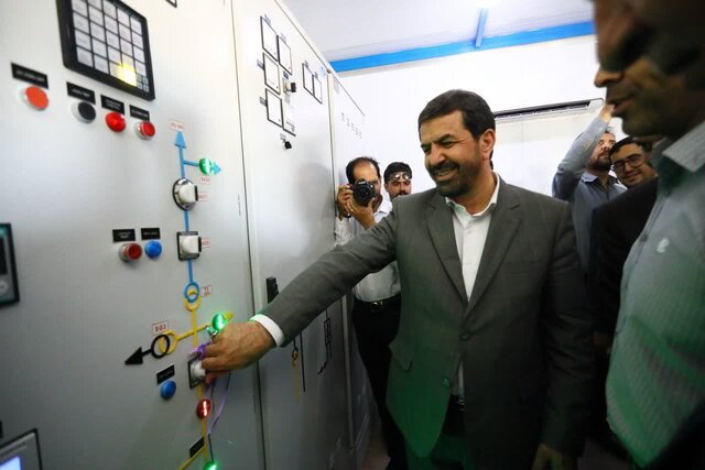 افتتاح پست برق ۶۳ مگاواتی شهرک صنعتی اسدآباد
