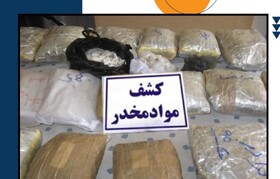 کشف ۳۶ کیلوگرم انواع موادمخدر در ملایر