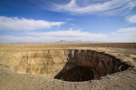 شدت بالای فرونشست در همدان/ فرونشست در همدان یک بحران ساختاری و مدیریتی است شدت بالای فرونشست در همدان/ فرونشست در همدان یک بحران ساختاری و مدیریتی است