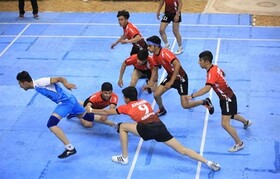 رقابت‌های کبدی قهرمانی جوانان کشور با رنگ و بوی فرهنگی و شهدا