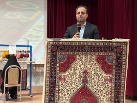 اختصاص ۱۷.۵ درصد تسهیلات اشتغال همدان به قالیبافی / تولید سالانه ۷۹۰۰ متر فرش دستبافت در تویسرکان
