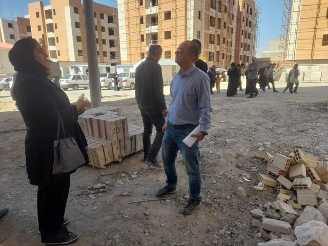 پروژه نهضت ملی مسکن شهرک «شهید حیدری» نهاوند تا پایان سال به پایان می‌رسد