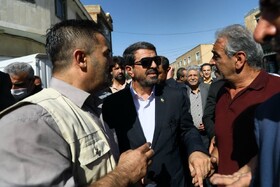 سامان‌دهی بازار حسین‌خانی همدان در حال اجراست