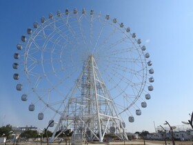 افتتاح بزرگترین چرخ و فلک غرب کشور در رزن ظرف دو ماه آینده