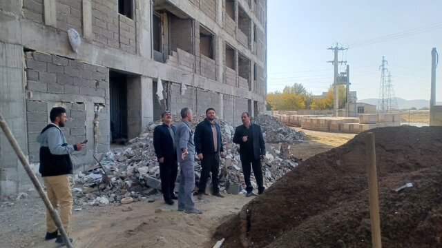 پیشرفت فیزیکی ۶۱ درصدی پروژه ۱۲۰ واحدی نهضت ملی مسکن بهار