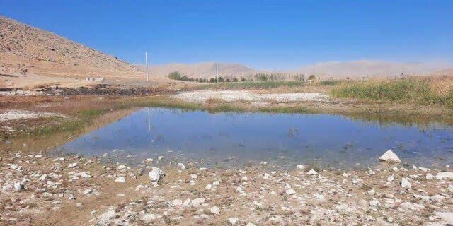 تالاب‌های طبیعی همدان چشم‌انتظار باران