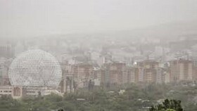 شاخص ساعتی هوای شهر همدان برای گروه‌های حساس ناسالم است