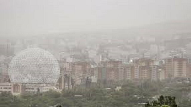 شاخص ساعتی هوای شهر همدان برای گروه‌های حساس ناسالم است