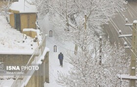 کارشناس هواشناسی: ارتفاع برف در همدان به ۲۰ سانتی‌متر رسید