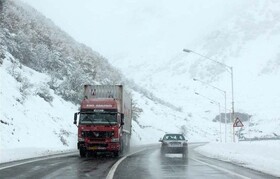 مه گرفتگی و کاهش میدان دید در گردنه اسدآباد