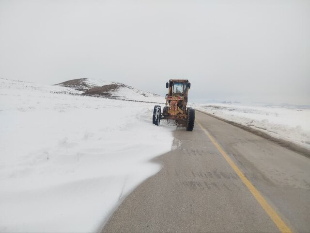 بازگشایی راه ۸۹ روستای همدان