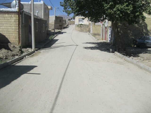 پیشرفت قابل توجه طرح هادی و بهسازی معابر روستایی ملایر