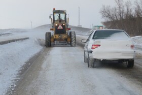 برف‌روبی ۸۰۰۰ کیلومتر باند جاده‌ای در همدان/بازگشایی ۶۸ راه روستایی