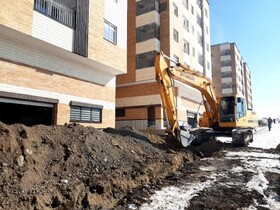 زیرساخت‌های آب و فاضلاب در مسکن ملی «شهرک بهشتی» همدان ایجاد شد