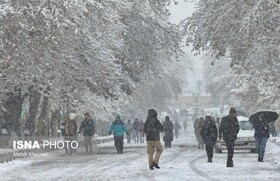 ارتفاع ۱۰ سانتیمتری برف در تویسرکان/ خروج سامانه بارشی از فردا