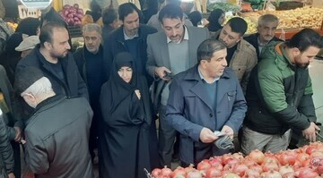 آرامش در بازار همدان