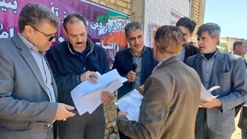 واگذاری ۴ قطعه زمین طرح جوانی جمعیت در روستای «لتگاه» بهار