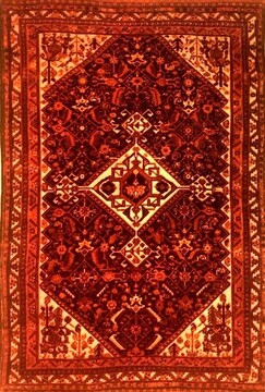 تهیه پرونده ثبت ملی مهارت بافت نقش «ماهی ریزه» فرش حسین‌آباد شاملو