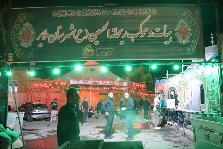 موکب‌های ملایر؛ خدمت‌رسان ویژه زائران و عاشقان قائد شهید