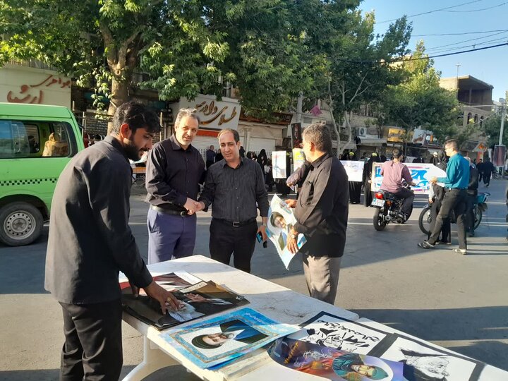 تجلی ارادت به قائد امت در شور و حال عزاداری ملایری‌ها موج می‌زند