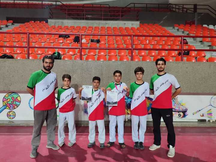 کسب 12 مدال توسط پسران ملایری در مسابقات تکواندو پسران استان همدان