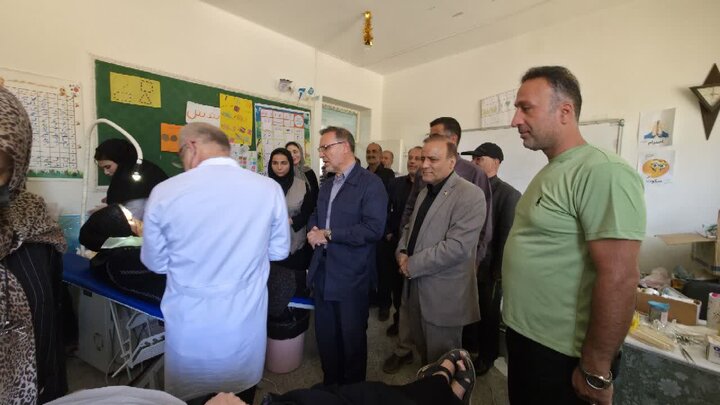 بهرهمندی 1200 نفر از خدمات رایگان اردوی جهادی «وصال عشق» در روستای رضوانکده ملایر