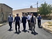 تکمیل پروژه فاز سوم طرح هادی در معابر روستای «حسین‌آباد ناظم» ملایر