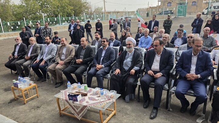 مدرسه ۷ کلاسه روستای «بیان» نهاوند پس از ۹ سال به بهره‌برداری رسید