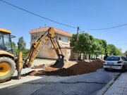 زیرساخت‌های آب و فاضلاب مسکن ملی ۱۲۰ واحدی شهر بهار تکمیل شد