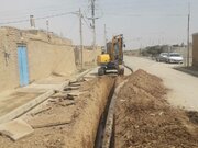 اُفت فشار آب در روستای نگارخاتون فامنین برطرف شد