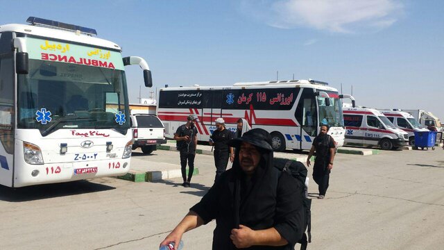 ورود ۷۰۰ دستگاه اتوبوس به مهران/ مرز مهران در اولویت تامین اتوبوس برای بازگشت زائران است