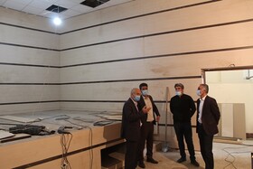 ساخت سالن آمفی تئاتر کتابخانه مرکزی ایلام سرعت می‌گیرد