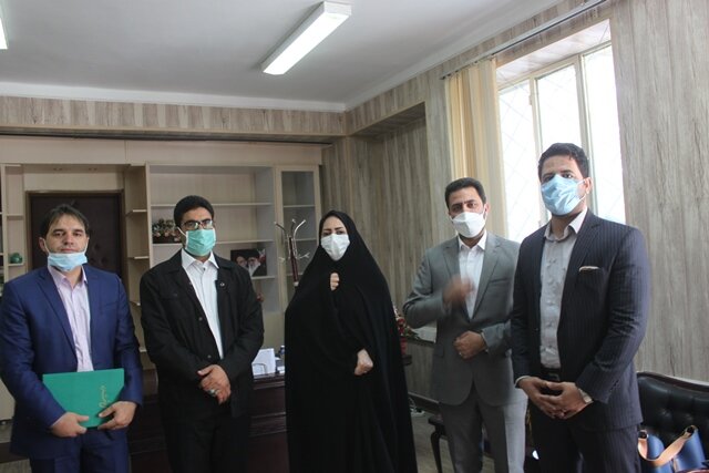 سرپرست کتابخانه‌های عمومی شهرستان چوار معارفه شد