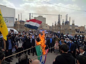 مردم  ایلام در حمایت از یمن راهپیمایی کردند