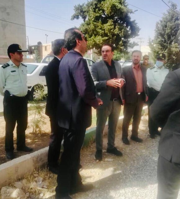 هشدار دادستان ایلام به ریزش  دیوار حائل شرکت مخابرات ایلام در بلوار دانشجو 