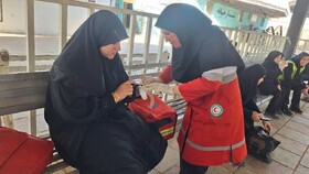 استقرار ۸ تیم عملیاتی و ۳۰تیم امداد و نجات برای کمک به زائران حسینی در ایلام