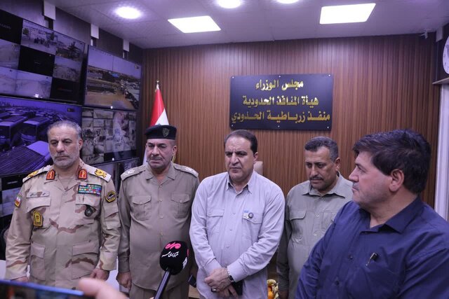 استاندار ایلام از پایانه مرزی زرباطیه عراق بازدید کرد