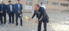 کلنگزنی و بهرهبرداری از پروژههای آموزشی، فرهنگی و ورزشی در شهرستان ایوان