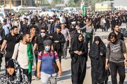 تردد زائران از مرز مهران در یک روز از ۱۲۷ هزار نفر گذشت