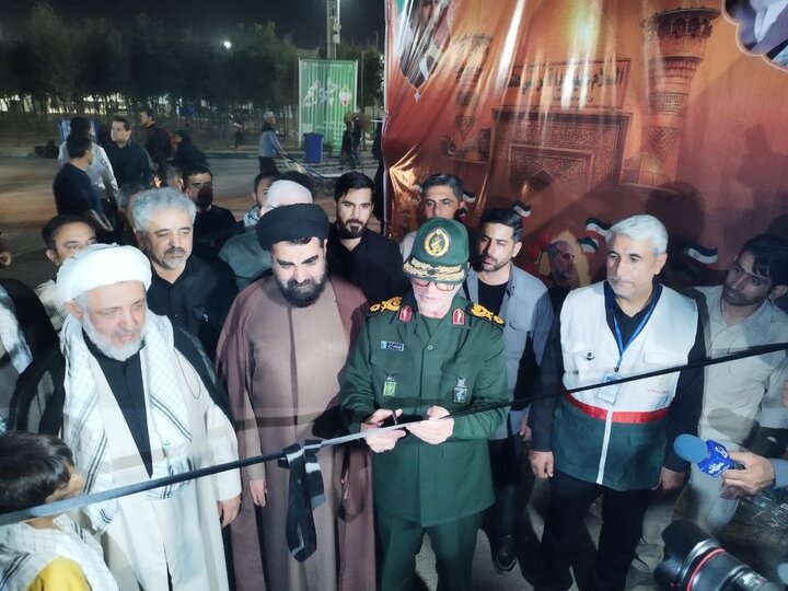 بیمارستان تخصصی سیار سپاه در مرز مهران افتتاح شد