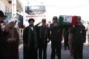پیکر ۵ شهید ایرانی حملات آمریکا و عربستان، از مرز مهران وارد کشور شد